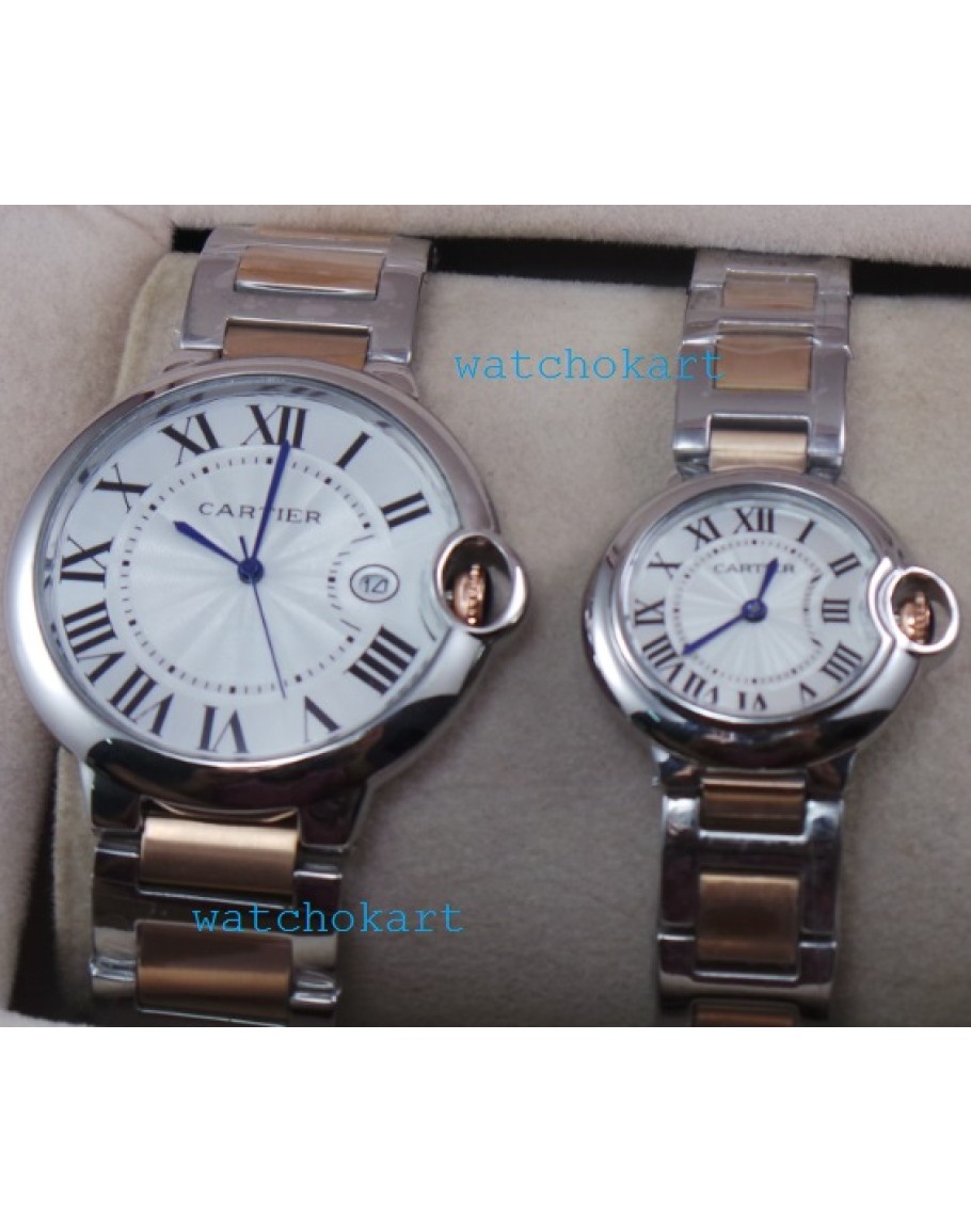 Couple discount watch cartier